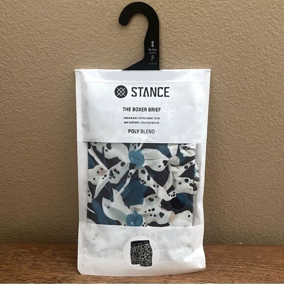 New Stance Boxer Brief Shorts Green/Blue Surf Tubeular S (30"-32") Poly Blend - Picture 4 of 11